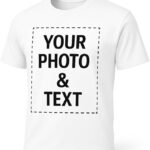 Custom T-Shirt – Upload Photo & Add Text | Personalized Tee for Men & Women | Front & Back Print | 100% Cotton | Gift for Birthdays, Couples, Family & Business(Bundle of 10 products))