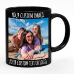 Personalized Ceramic Coffee Mug – Custom Photo, Text & Logo Print Cup (11 oz / 15 oz)(Bunfle of 10)