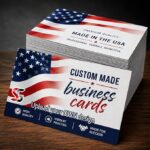 Premium Custom Business Cards – 16pt Glossy Full Color Printing (70–2000 Qty)